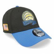 New Era - NFL Svart flexfit Keps - Los Angeles Chargers M 39THIRTY NFL Salute To Service 22 Black/Blue Flexfit @ Hatstore