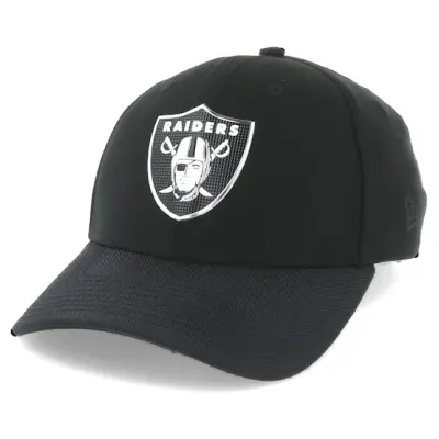 New Era - NFL Svart flexfit Keps - Oakland Raiders Black Coll 39Thirty Black Flexfit @ Hatstore