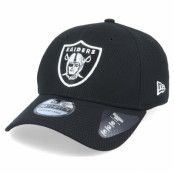 New Era - NFL Svart flexfit Keps - Oakland Raiders Diamond Era Essential 39Thirty Black/White Flexfit @ Hatstore