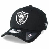 New Era - NFL Svart flexfit Keps - Oakland Raiders Sport Mesh 39Thirty Black Flexfit @ Hatstore