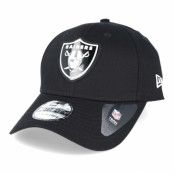 New Era - NFL Svart flexfit Keps - Oakland Raiders Stretch Logo Weld Black 39Thirty @ Hatstore