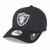 New Era - NFL Svart flexfit Keps - Oakland Raiders Stretch Team Mesh Black 39Thirty @ Hatstore