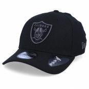 New Era - NFL Svart flexfit Keps - Oakland Raiders Team 39Thirty Black/Black Flexfit @ Hatstore