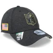 New Era - NFL Svart flexfit Keps - Salute To Service 39Thirty NFL 20 Heather Black Stretch Fit @ Hatstore