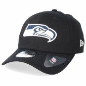 New Era - NFL Svart flexfit Keps - Seattle Seahawks Base 39Thirty Black Flexfit @ Hatstore