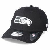 New Era - NFL Svart flexfit Keps - Seattle Seahawks Monochrome 3930 Black Flexfit @ Hatstore