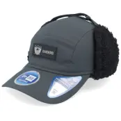 New Era - NFL Svart Keps - Las Vegas Raiders NFL Runner Dog Vintage Black 5-panel Earflap @ Hatstore