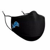 New Era - NFL Svart Mask - Detroit Lions 1-Pack Black Face Mask @ Hatstore