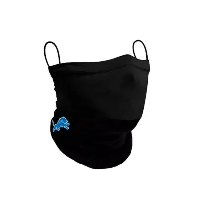 New Era - NFL Svart Mask - Detroit Lions 1-Pack Black Neck Gaiter @ Hatstore