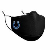 New Era - NFL Svart Mask - Indianapolis Colts 1-Pack Black Face Mask @ Hatstore