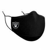 New Era - NFL Svart Mask - Las Vegas Raiders 1-Pack Black Face Mask @ Hatstore