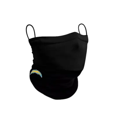 New Era - NFL Svart Mask - Los Angeles Chargers 1-Pack Black Neck Gaiter @ Hatstore