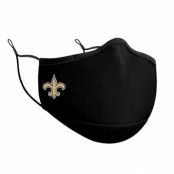 New Era - NFL Svart Mask - New Orleans Saints 1-Pack Black Face Mask @ Hatstore