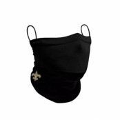 New Era - NFL Svart Mask - New Orleans Saints 1-Pack Black Neck Gaiter @ Hatstore