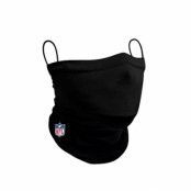 New Era - NFL Svart Mask - NFL 1-Pack Black Neck Gaiter @ Hatstore