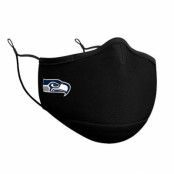 New Era - NFL Svart Mask - Seattle Seahawks 1-Pack Black Face Mask @ Hatstore