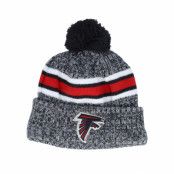 New Era - NFL Svart pom Beanie - Atlanta Falcons Sport Knitted NFL Sideline 23 Black Pom @ Hatstore