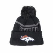 New Era - NFL Svart pom Beanie - Denver Broncos Coll Knit Black Beanie @ Hatstore