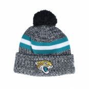 New Era - NFL Svart pom Beanie - Jacksonville Jaguars Sport Knitted NFL Sideline 23 Black Pom @ Hatstore