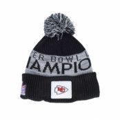 New Era - NFL Svart pom Beanie - Kansas City Chiefs NFL 23 Parade Knit Kanchi Pom @ Hatstore