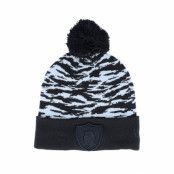 New Era - NFL Svart pom Beanie - Las Vegas Raiders Team Tiger Camo Cuff Black Pom @ Hatstore