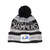 New Era - NFL Svart pom Beanie - Los Angeles Rams NFL Parade Knit Black/Grey Pom @ Hatstore