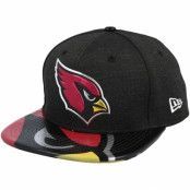 New Era - NFL Svart snapback Keps - Arizona Cardinals Draft 2017 9Fifty Heather Black Snapback @ Hatstore