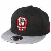 New Era - NFL Svart snapback Keps - Atlanta Falcons 9Fifty On Field Black/Grey Snapback @ Hatstore