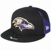 New Era - NFL Svart snapback Keps - Baltimore Ravens 9Fifty NFL Draft 2019 Black Snapback @ Hatstore