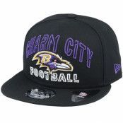 New Era - NFL Svart snapback Keps - Baltimore Ravens NFL 20 Draft Alt 9Fifty Black Snapback @ Hatstore