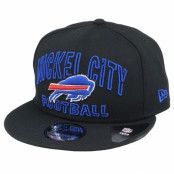 New Era - NFL Svart snapback Keps - Buffalo Bills NFL 20 Draft Alt 9Fifty Black Snapback @ Hatstore