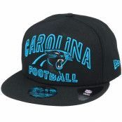 New Era - NFL Svart snapback Keps - Carolina Panthers NFL 20 Draft Alt 9Fifty Black Snapback @ Hatstore