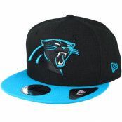 New Era - NFL Svart snapback Keps - Carolina Panthers Team Black Snapback @ Hatstore