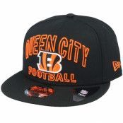 New Era - NFL Svart snapback Keps - Cincinnati Bengals NFL 20 Draft Alt 9Fifty Black Snapback @ Hatstore