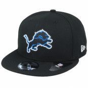 New Era - NFL Svart snapback Keps - Detroit Lions NFL 20 Draft Official 9Fifty Black Snapback @ Hatstore