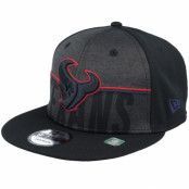 New Era - NFL Svart snapback Keps - Houston Texans 9FIFTY NFL Training 23 Black Snapback @ Hatstore