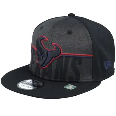New Era - NFL Svart snapback Keps - Houston Texans 9FIFTY NFL Training 23 Black Snapback @ Hatstore
