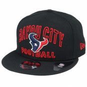 New Era - NFL Svart snapback Keps - Houston Texans NFL 20 Draft Alt 9Fifty Black Snapback @ Hatstore