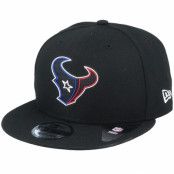 New Era - NFL Svart snapback Keps - Houston Texans NFL 20 Draft Official 9Fifty Black Snapback @ Hatstore