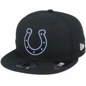 New Era - NFL Svart snapback Keps - Indianapolis Colts NFL 20 Draft Official 9Fifty Black Snapback @ Hatstore