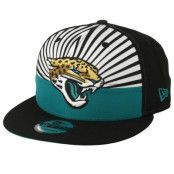 New Era - NFL Svart snapback Keps - Jacksonville Jaguars 9Fifty NFL Draft 2019 White/Green/Black Snapback @ Hatstore