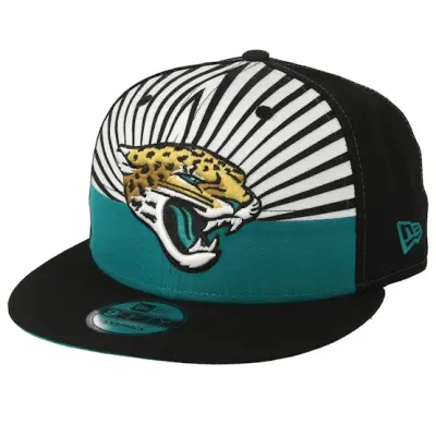 New Era - NFL Svart snapback Keps - Jacksonville Jaguars 9Fifty NFL Draft 2019 White/Green/Black Snapback @ Hatstore
