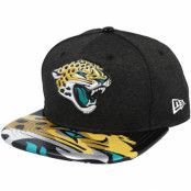 New Era - NFL Svart snapback Keps - Jacksonville Jaguars Draft 2017 9Fifty Heather Black Snapback @ Hatstore