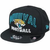 New Era - NFL Svart snapback Keps - Jacksonville Jaguars NFL 20 Draft Alt 9Fifty Black Snapback @ Hatstore