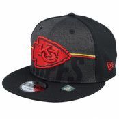 New Era - NFL Svart snapback Keps - Kansas City Chiefs 9FIFTY NFL Training 23 Black Snapback @ Hatstore