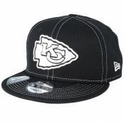 New Era - NFL Svart snapback Keps - Kansas City Chiefs NFL 19 9Fifty Black/White Snapback @ Hatstore