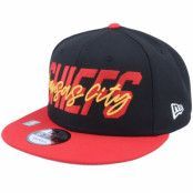 New Era - NFL Svart snapback Keps - Kansas City Chiefs NFL22 Draft Em950 Black/Red Snapback @ Hatstore