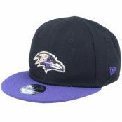 New Era - NFL Svart snapback Keps - Kids Baltimore Ravens My 1St 9FIFTY Black/Purple Strapback @ Hatstore