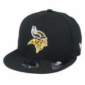 New Era - NFL Svart snapback Keps - Kids Minnesota Vikings NFL 20 Draft Official 9Fifty Black Snapback @ Hatstore