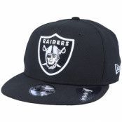 New Era - NFL Svart snapback Keps - Kids Oakland Raiders Diamond Era Essential 9Fifty Black/White Snapback @ Hatstore